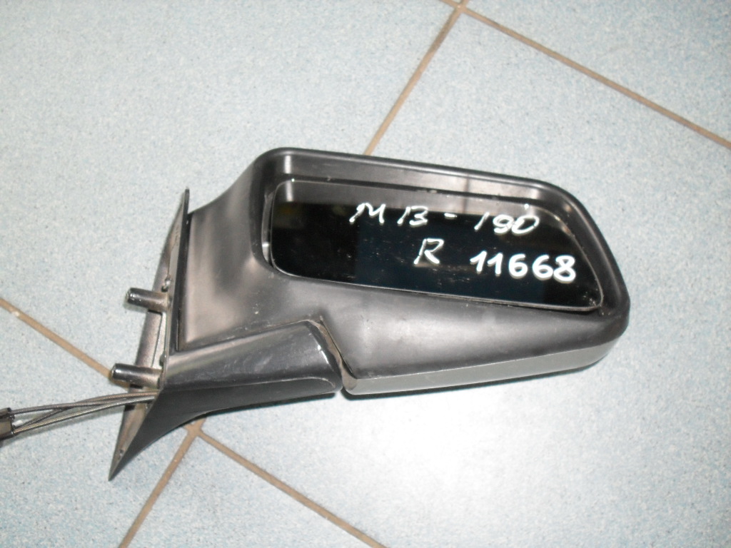 Mercedes W201 (1982 - 1993) Зеркало правое механическое (НЕОРИГИНАЛ)