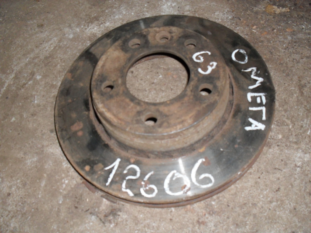 Opel Omega A (1986 - 1994) Диск тормозной передний вентилируемый ()